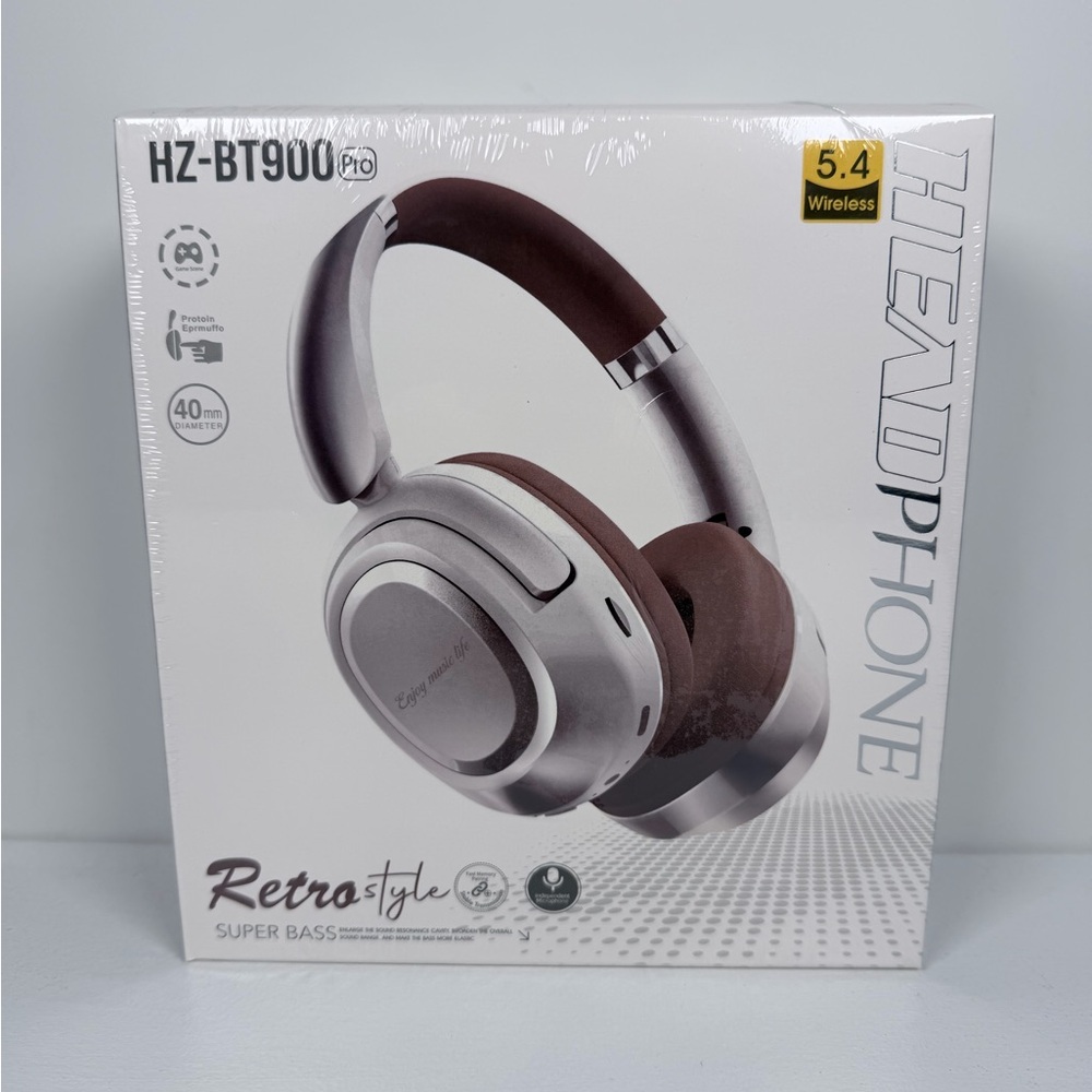 Wireless Headphones Retro Style Super Bass Hz-bt900